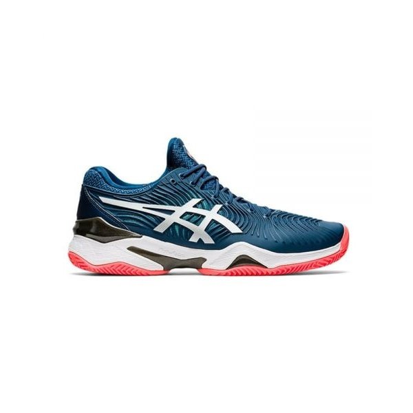 Asics Court FF 2 Novak Blue Orange Padel Shoes Vamos Gear Sporting Goods