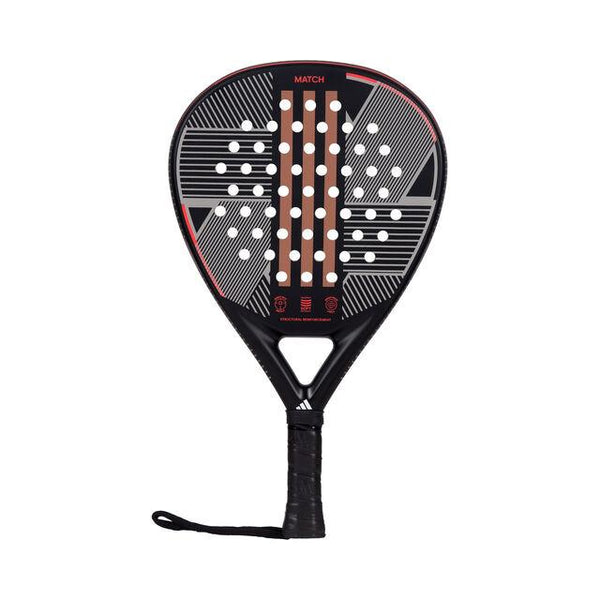 Adidas MATCH 3.3 Black Red Padel Racket LV