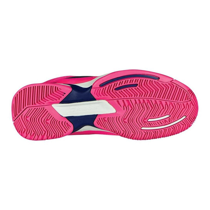 Babolat Pulsion All Court Junior Fandango Pink Estate Blue Tennis Shoes