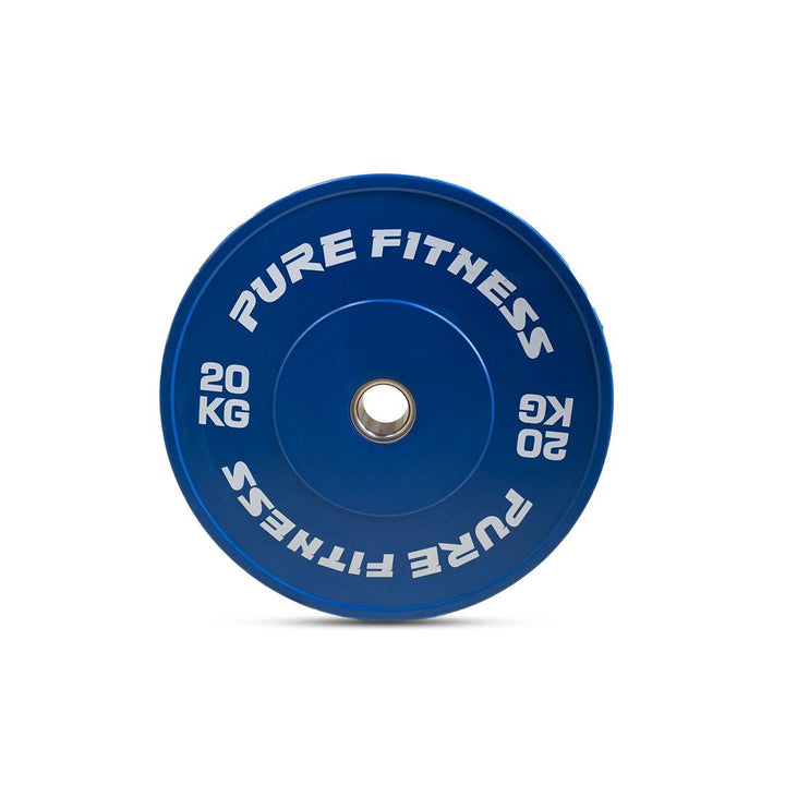 Pure Fitness Gym Crossfit Virgin Bumper Plates WS