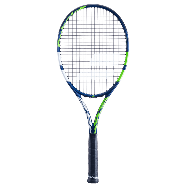 Babolat Boost Drive Blue Green White Strung Tennis Racket