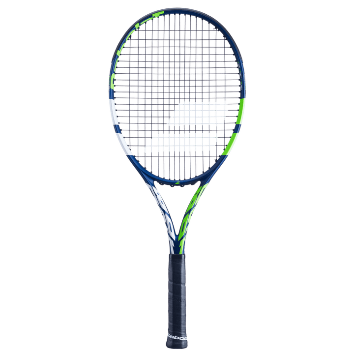 Babolat Boost Drive Blue Green White Strung Tennis Racket