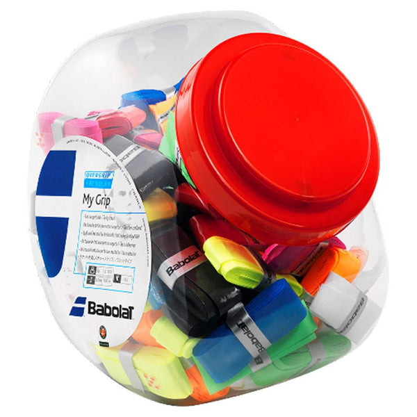 Babolat Jar Overgrips X70 Assorted for Padel & Tennis Rackets