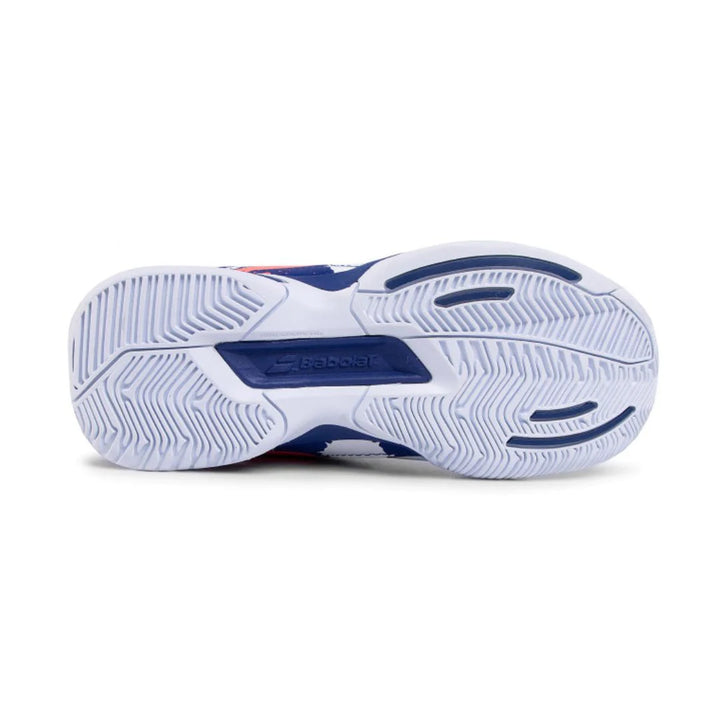 Babolat Pulsion All Court Adult White Blue Tennis Shoes