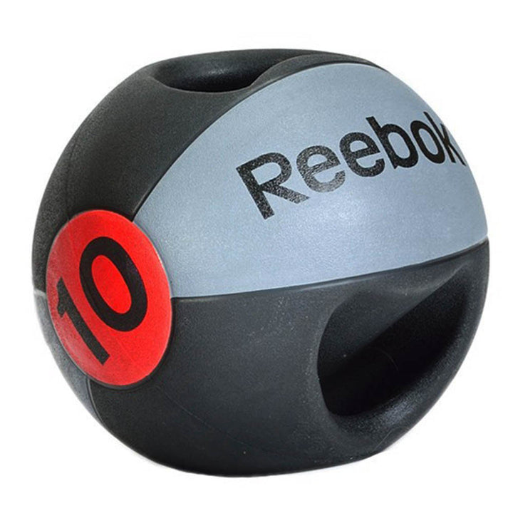 Reebok Fitness Gym CrossFit High-Quality Double Grip Medicine Ball EX