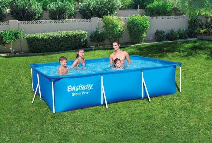 Bestway Steel Pro Rectangular Deluxe Frame Pool WS