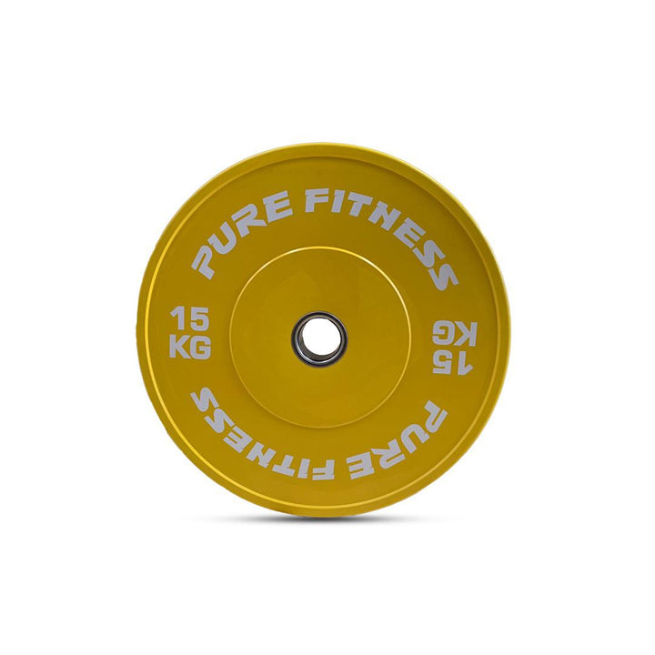 Pure Fitness Gym Crossfit Virgin Bumper Plates WS