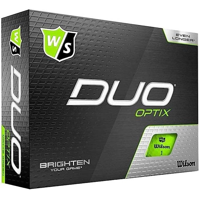 Wilson Duo Optix 12X Golf Balls WS