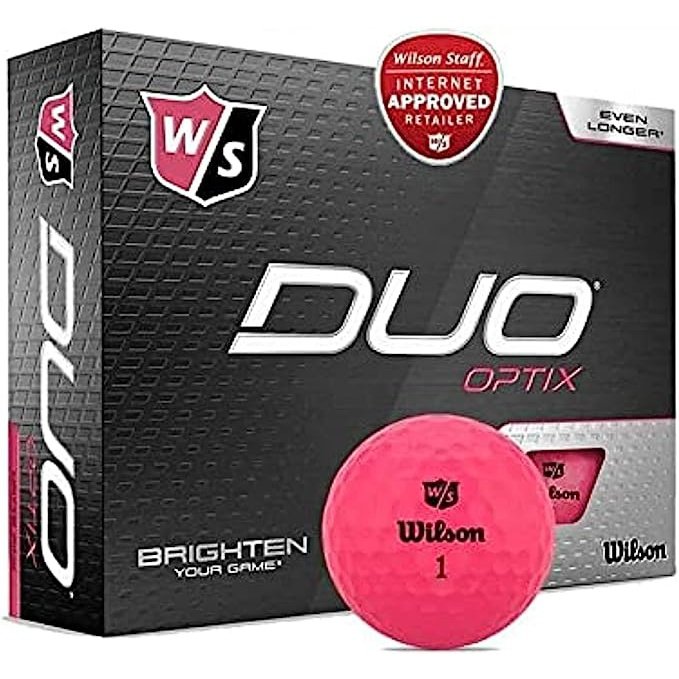 Wilson Duo Optix 12X Golf Balls WS