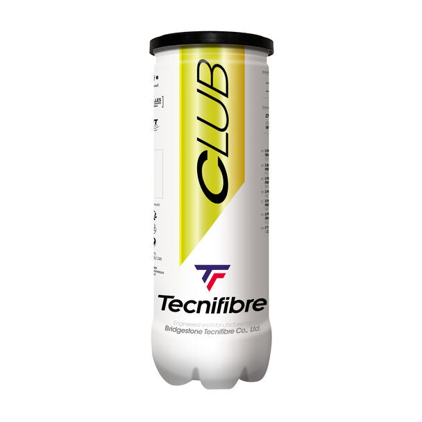 Tecnifibre Club Tubes X3 Tennis Balls WS