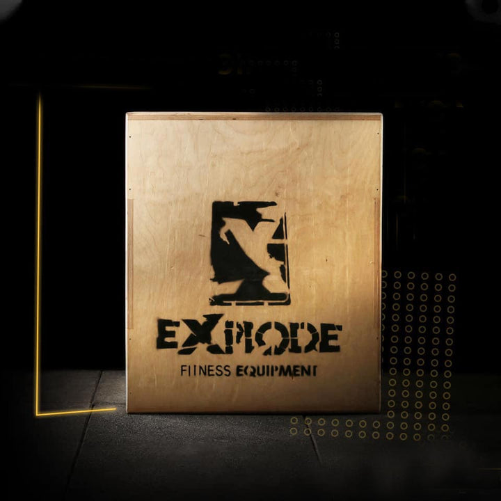 Explode Fitness Gym CrossFit 3 in 1 Wood Polymetric Jumping Box 1 BOX EX