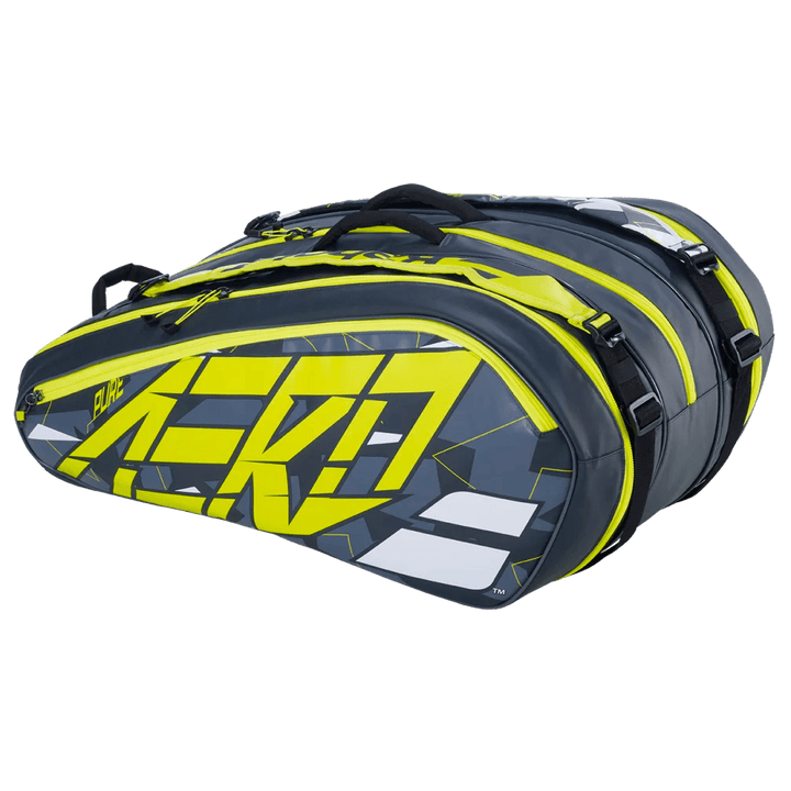 Babolat RH12 Pure Aero Grey Yellow White Tennis Bag