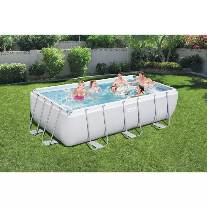 Bestway Power Steel Above Ground Pool With Sand Filter System WS