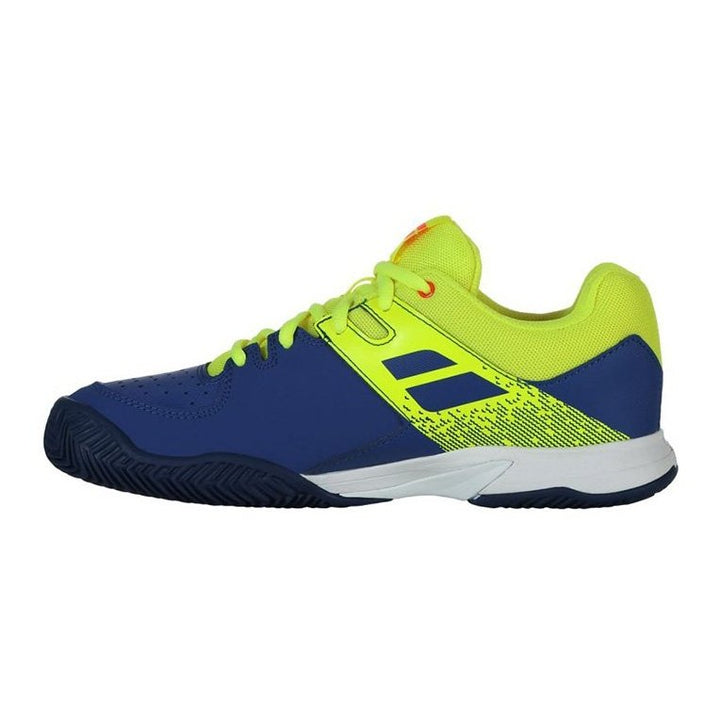 Babolat Pulsion Clay Junior Blue Neon Aero Tennis Shoes