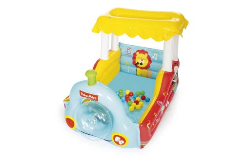 Bestway Fisher-Price Train Ball Pit Inflatable Kids Play Centre WS