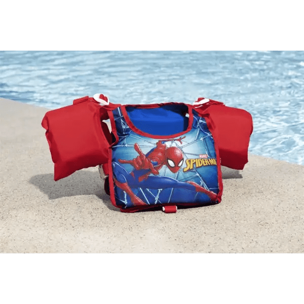 Bestway Swim Safe Life Jacket With Armbands Spiderman WS