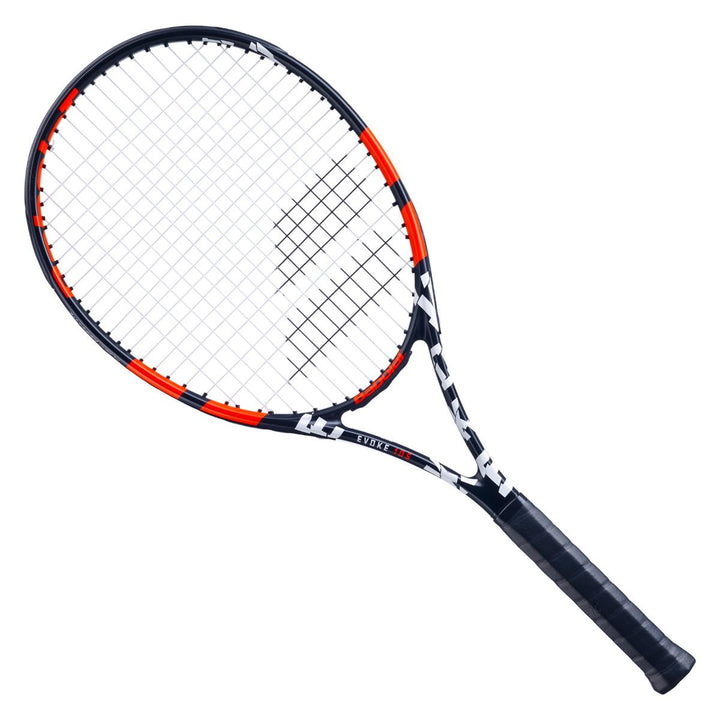 Babolat Evoke 105 Strung CV Black Orange Tennis Racket