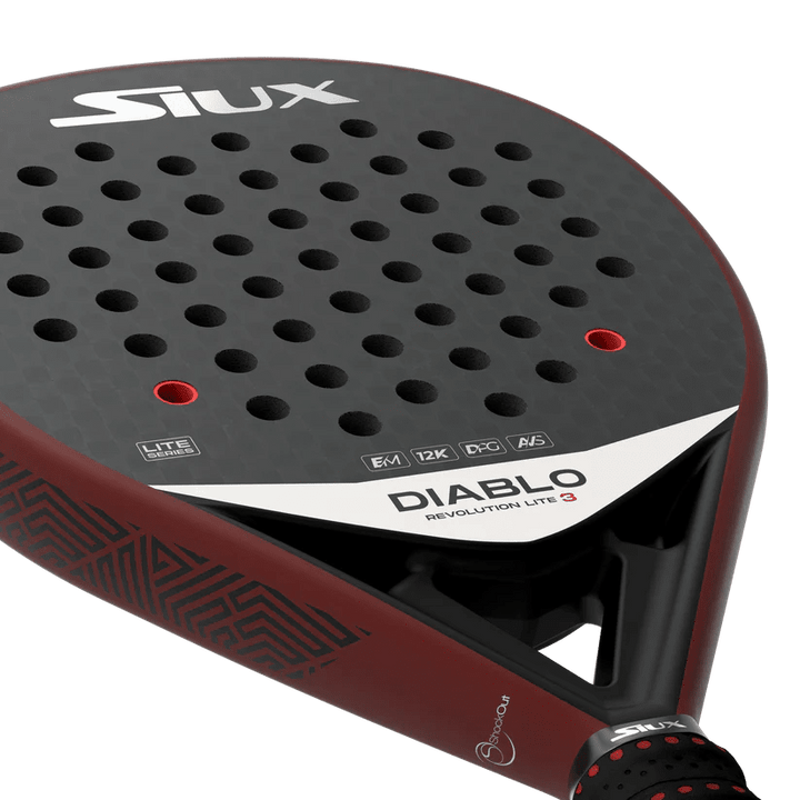 SIUX Diablo Revolution Lite 3 Pro 12K Sanyo's 2023 Padel Racket WS