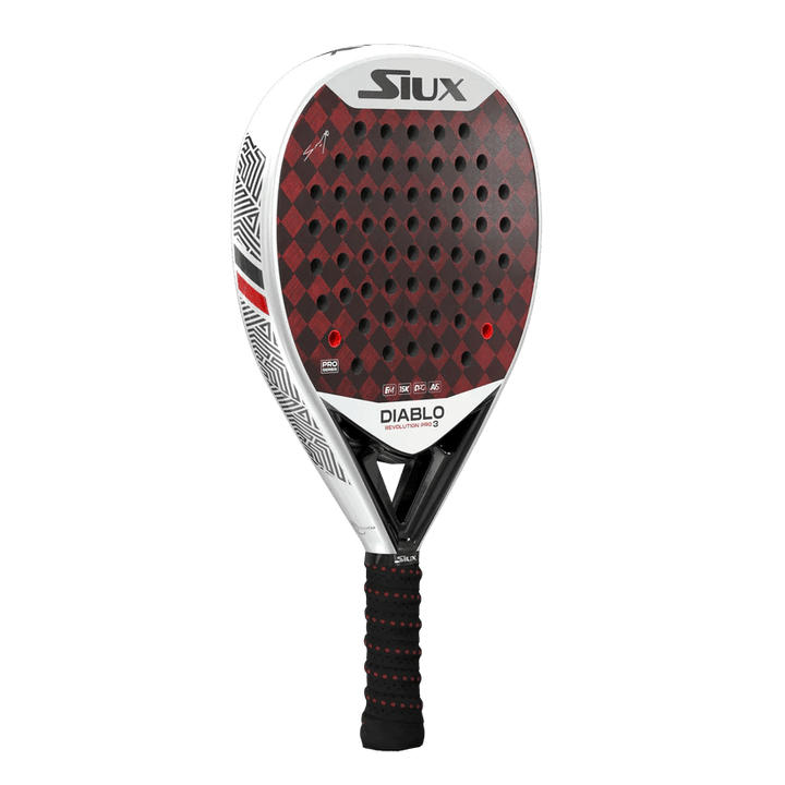 SIUX Diablo Revolution 3 Pro 15K Sanyo's 2023 Padel Racket WS