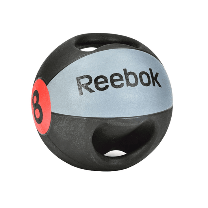 Reebok Fitness Gym CrossFit High-Quality Double Grip Medicine Ball EX