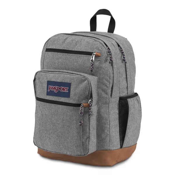 Jansport Cool Student Grey Letterman Poly Backpack WS