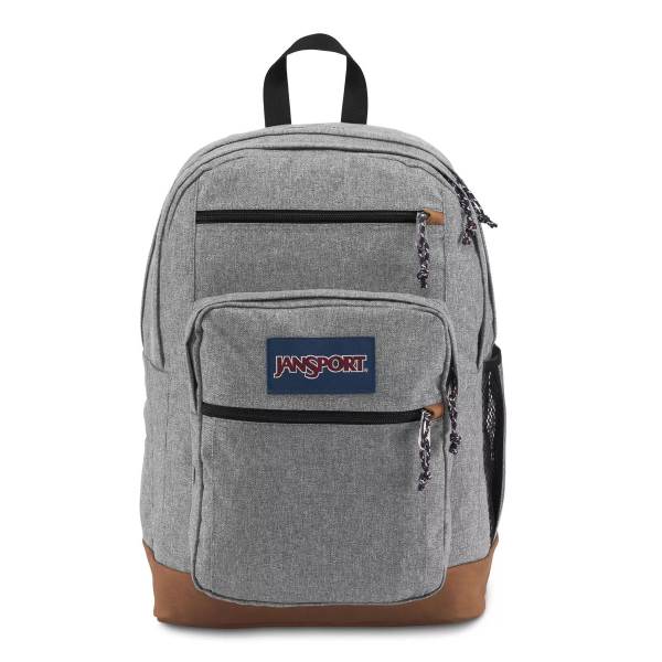 Jansport Cool Student Grey Letterman Poly Backpack WS