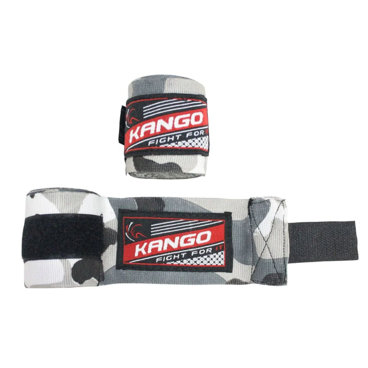 Kango Martial Arts Unisex Adult White Camo Bandage WS