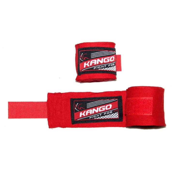 Kango Martial Arts Unisex Adult Red Boxing MMA Bandage WS