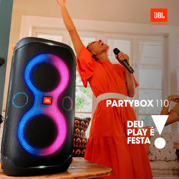 JBL PartyBox 110 Portable Sports Speakers AT