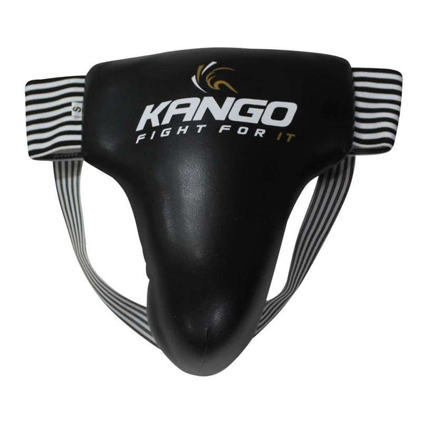 Kango Martial Arts Unisex Adult Black Abdominal Guard WS