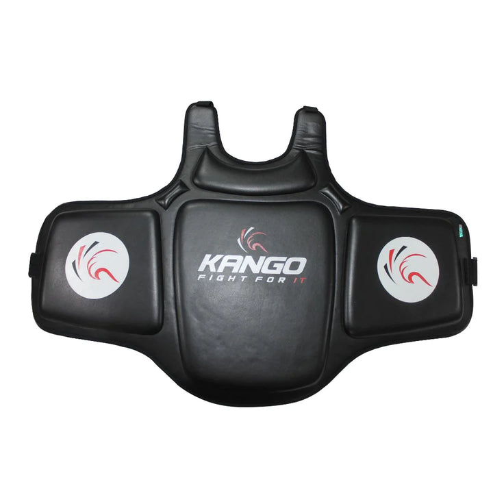 Kango Martial Arts Unisex Adult Black Chest Guard WS