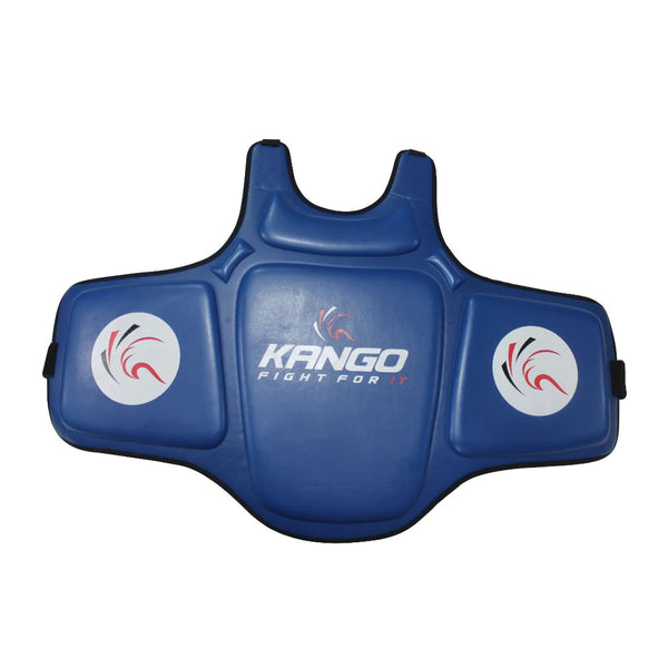 Kango Martial Arts Unisex Adult Blue Chest Guard WS