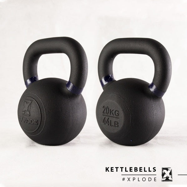 Explode Fitness Gym Crossfit Imported "Cast Iron" Higher Quality Kettlebell EX