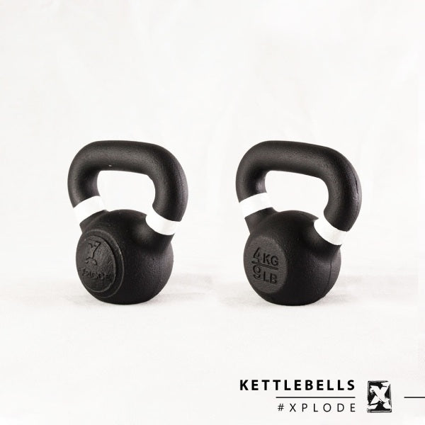 Explode Fitness Gym Crossfit Imported "Cast Iron" Higher Quality Kettlebell EX