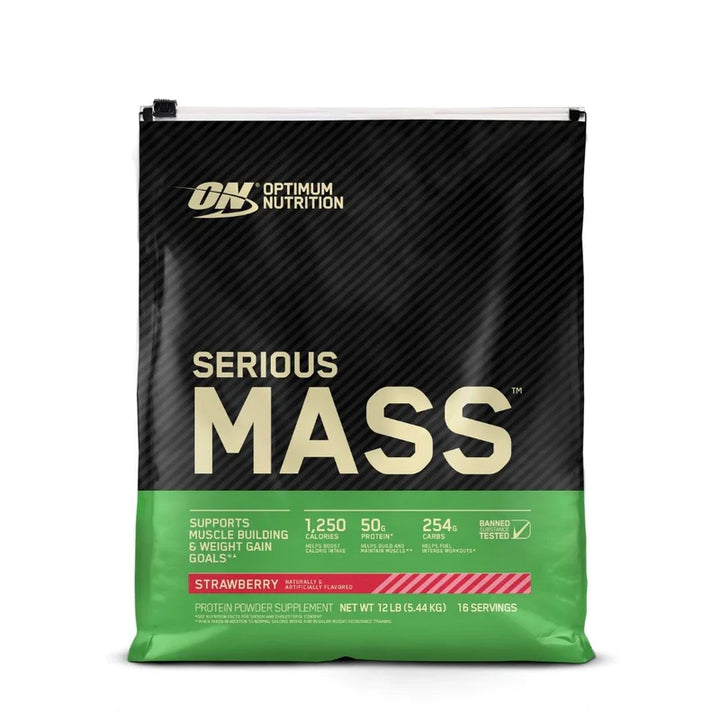 Optimum Nutrition 5.4 kg 16 Servings Serious Mass Weight Gainer WS