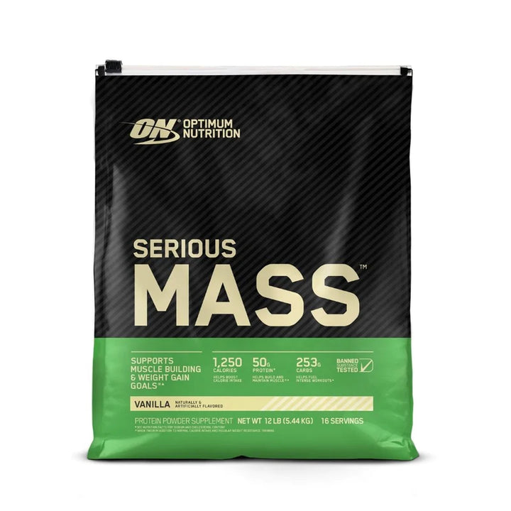 Optimum Nutrition 5.4 kg 16 Servings Serious Mass Weight Gainer WS