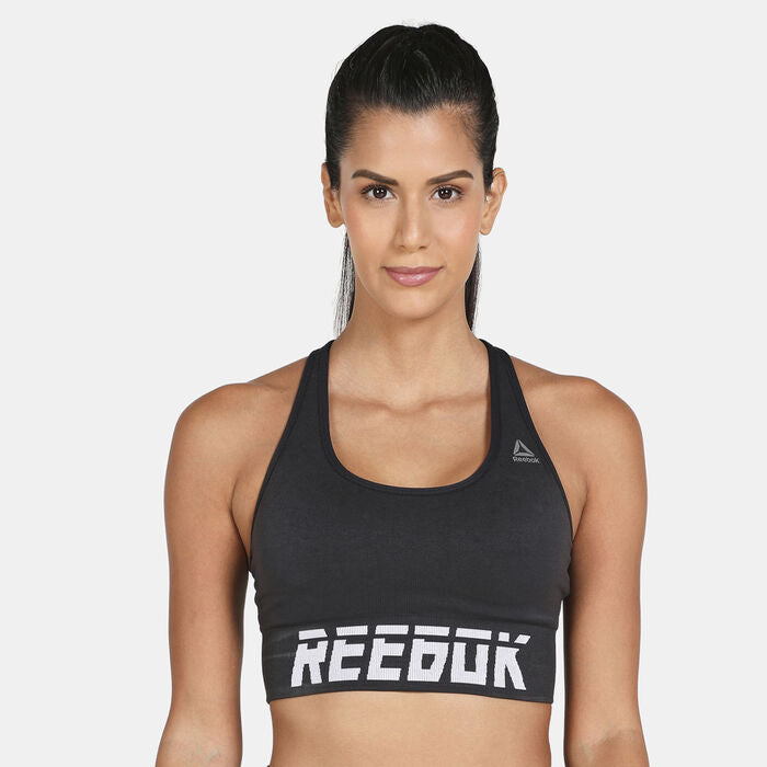 Reebok Limited Women Workout Ready Meet You There Sports Bra T