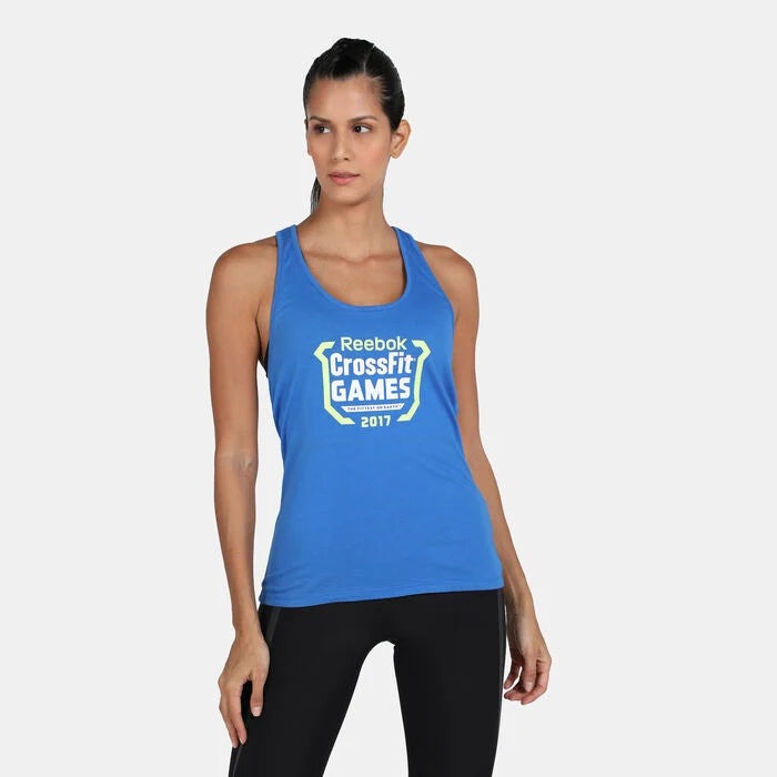 Reebok Limited Crossfit Games Women Tank Top Sports Tshirt T