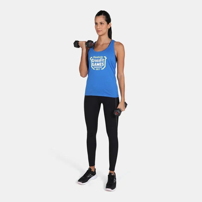 Reebok Limited Crossfit Games Women Tank Top Sports Tshirt T