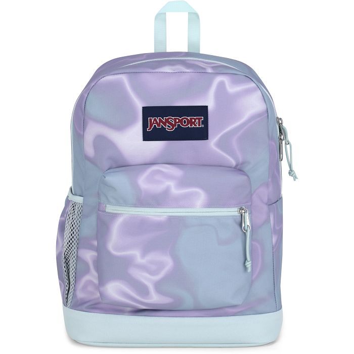 Jansport Cross Town Plus Platinum Puddles Backpack WS