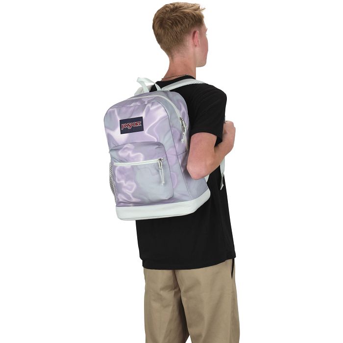 Jansport Cross Town Plus Platinum Puddles Backpack WS