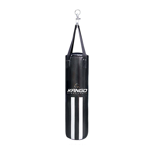 Kango Go Easy Martial Arts Leather Boxing MMA Black Punching Bag WS