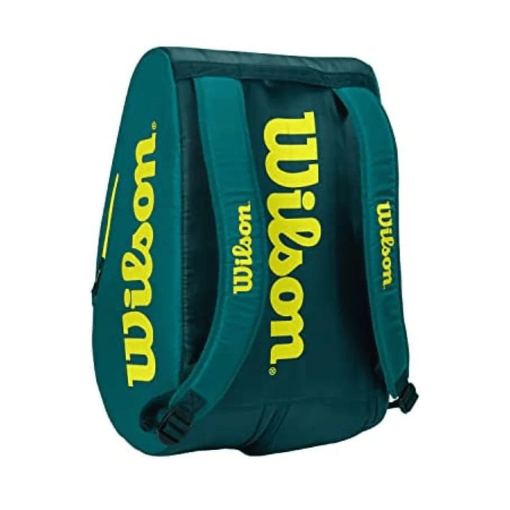 Wilson Compact Green Yellow Padel Racket Bag WS