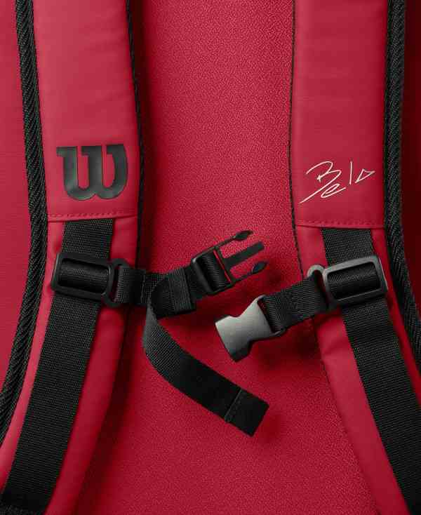 Wilson BELA Super Tour Red Padel Racket Bag WS