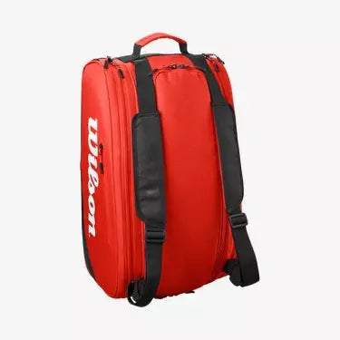 Wilson Tour Red Black Padel Racket Bag WS