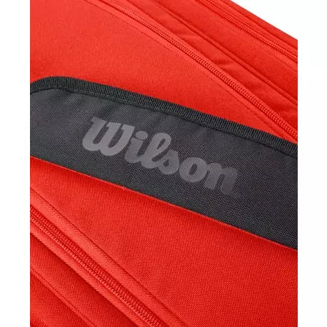 Wilson Tour Red Black Padel Racket Bag WS