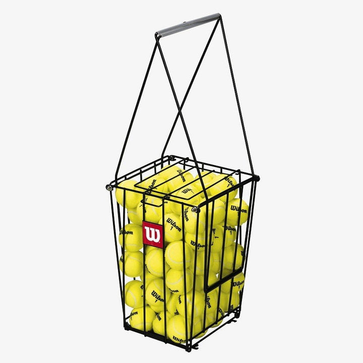 Wilson Tennis & Padel 75-Ball Hopper Basket for Courts WS