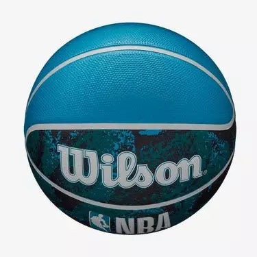 Wilson NBA DRV Plus Vibe Black Blue Basketball WS