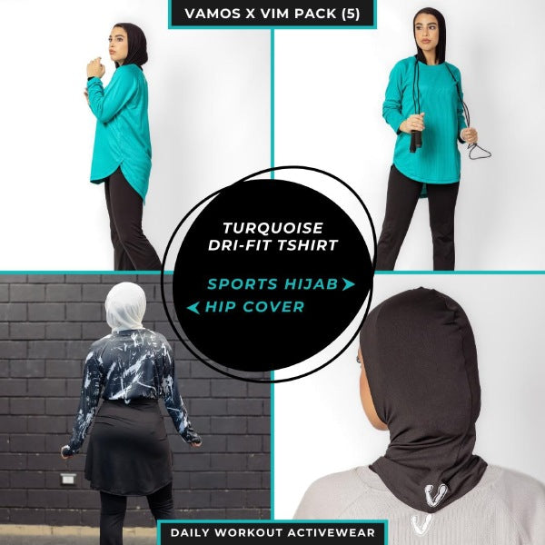 Vim Sports Performance 3 piece Hijabi Bundle Set 5 WS