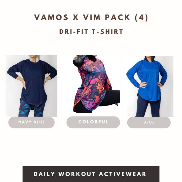 Vim Sportswear 3 piece T-shirts Bundle 4 WS